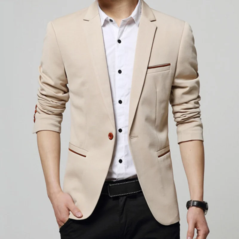 Fashion Solid Men's Suit Jackets Wedding Dress Coat Business Male Suit Casual Coat 5XL Slim Fit Office Men Blazer Jacket MY515
Fashion Solid Men's Suit Jackets Wedding Dress Coat Business Male Suit Casual Coat 5XL Slim Fit Office Men Blazer Jacket MY515