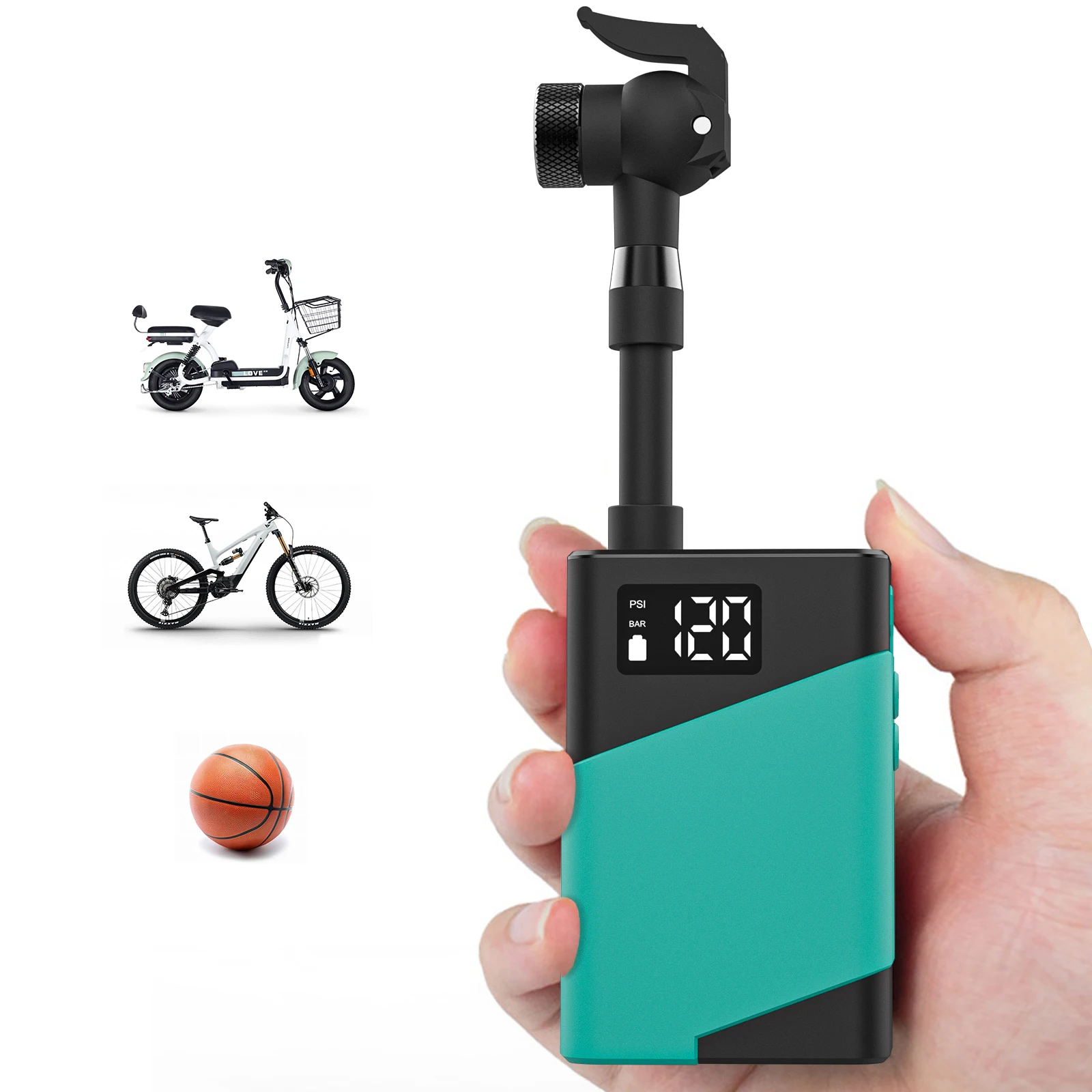 Электрический шариковый насос, портативный мини-надувной насос для шин, беспроводной воздушный компрессор для баскетбольных аксессуаров Ballpumpe Force vonבת измененийál 150PSI
Электрический шариковый насос, портативный мини-надувной насос для шин, беспроводной воздушный компрессор для баскетбольных аксессуаров Ballpumpe Force vonבת измененийál 150PSI