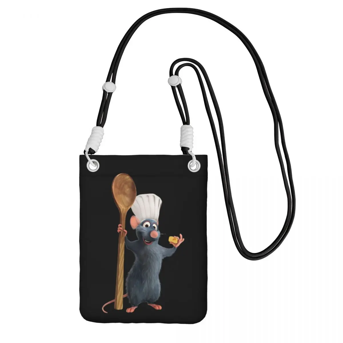 Custom Ratatouille Carry A Mobile Phone Bag Diagonally Women Men Animation Shoulder Crossbody Bag Adjustable Length City Walk 
Custom Ratatouille Carry A Mobile Phone Bag Diagonally Women Men Animation Shoulder Crossbody Bag Adjustable Length City Walk