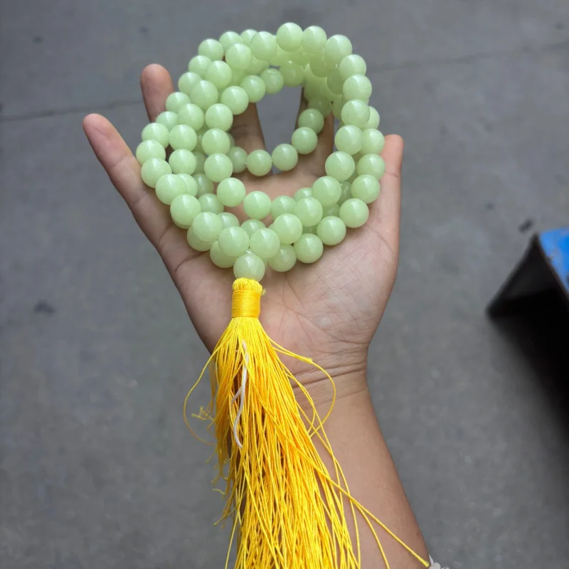 Luminous Stone108Buddha Bead Bracelet Home Decor Round Bead Bracelet Glowing Prayer Beads Necklace Craft
Luminous Stone108Buddha Bead Bracelet Home Decor Round Bead Bracelet Glowing Prayer Beads Necklace Craft