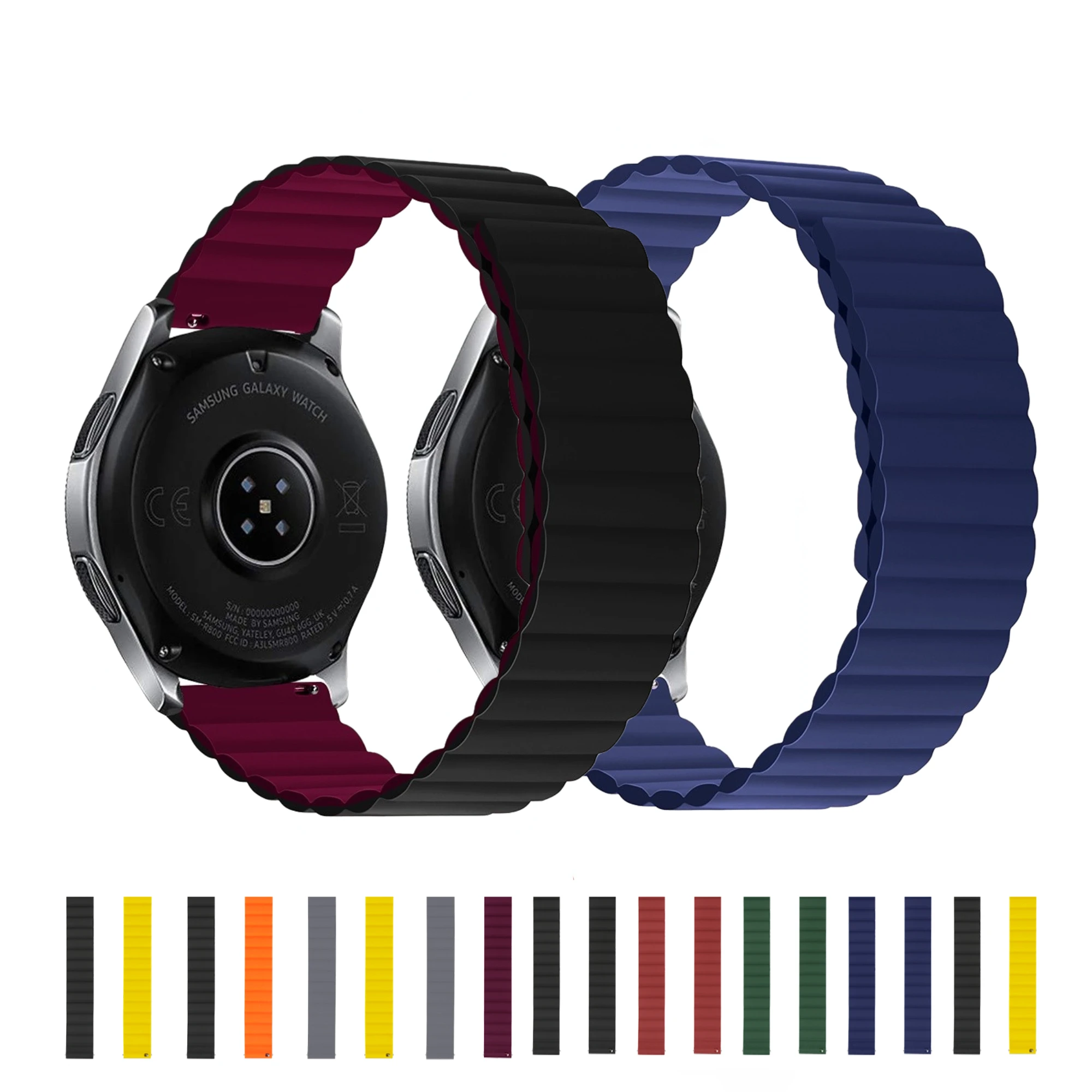 Силиконовый магнитный ремешок для Samsung Galaxy watch 3/4 Huawei watch 3 Pro/GT2, регулируемые спортивные наручные часы для Amazfit GTR
Силиконовый магнитный ремешок для Samsung Galaxy watch 3/4 Huawei watch 3 Pro/GT2, регулируемые спортивные наручные часы для Amazfit GTR