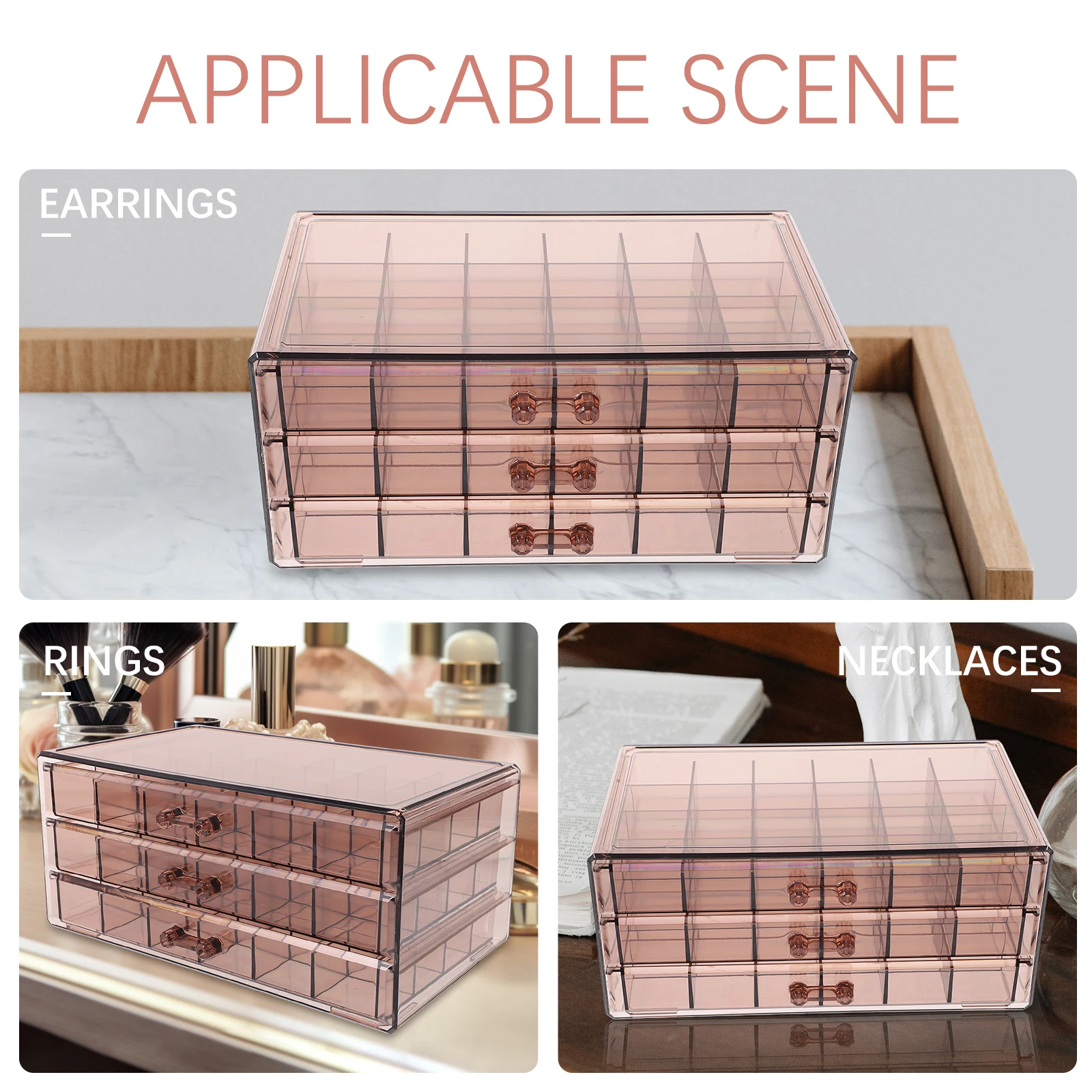 Jewelry Storage Box Jewellery Organiser for Selling Display Stand Necklace Organizer Pp Drawer
Jewelry Storage Box Jewellery Organiser for Selling Display Stand Necklace Organizer Pp Drawer