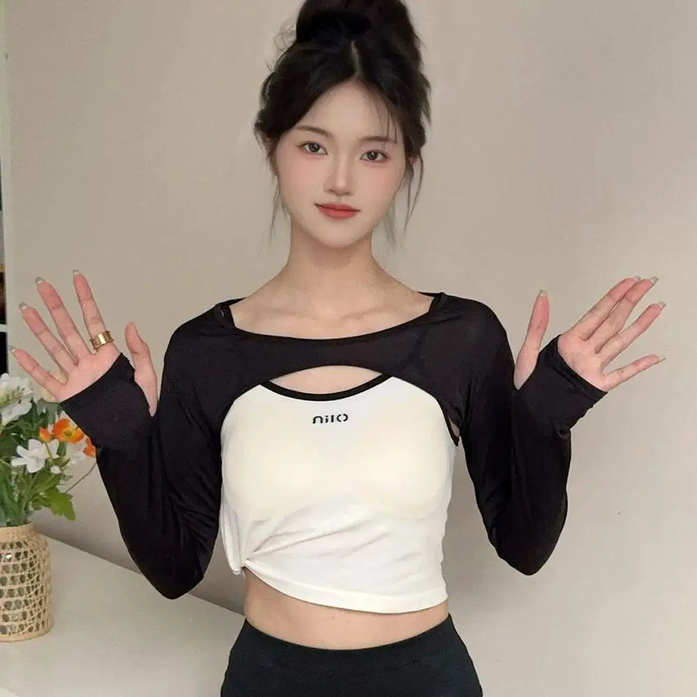 New Ice Silk Oversleeves Korean Style Elastic Arm Cover Shoulder Sleeve Woman Sleeve Cape Shrugs Sun Protection Long Arm Sleeves
New Ice Silk Oversleeves Korean Style Elastic Arm Cover Shoulder Sleeve Woman Sleeve Cape Shrugs Sun Protection Long Arm Sleeves