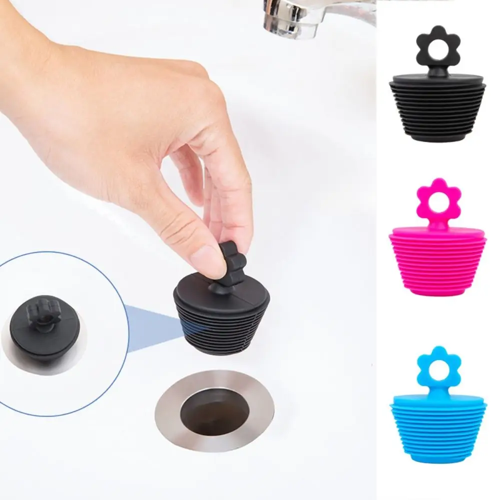 Leakage-proof Bathtub Stopper Soft Silicone Sink Replacement Stopper Black/Blue/Pink Sink Drain Stoppers Kitchen
Leakage-proof Bathtub Stopper Soft Silicone Sink Replacement Stopper Black/Blue/Pink Sink Drain Stoppers Kitchen
