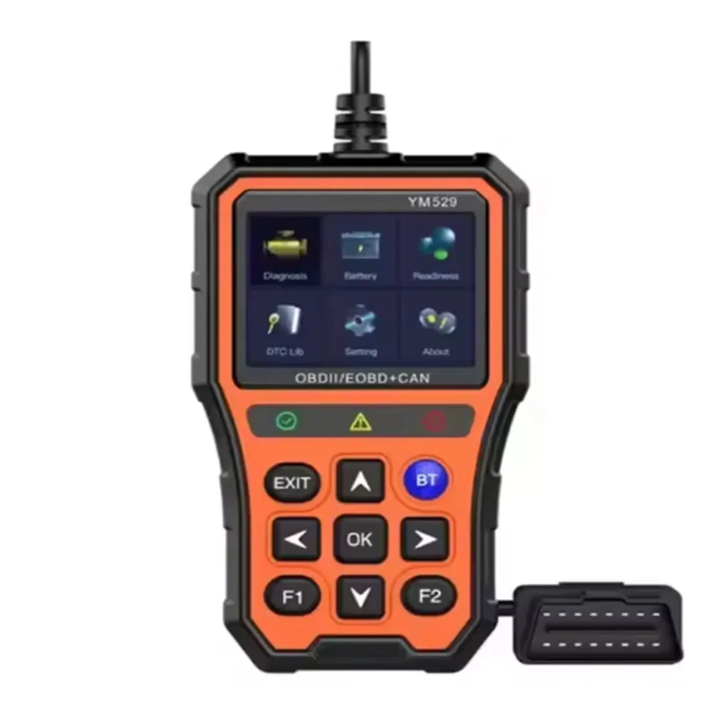YM529 Professional Engine Fault Code Reader Check Engine Light Diagnostic Scan Tool for OBD2 Compliant Car
YM529 Professional Engine Fault Code Reader Check Engine Light Diagnostic Scan Tool for OBD2 Compliant Car