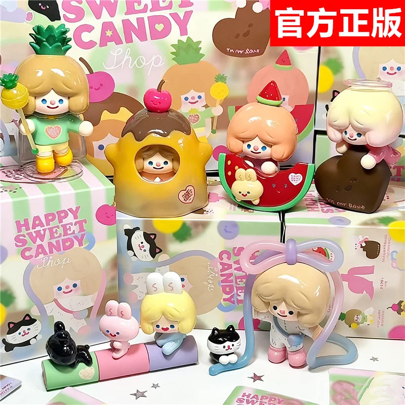 Новая серия Rico Happy Sweet Candy Shop: коллекционная игрушка-сюрприз в закрытой коробке, милая и очаровательная, для декора рабочего стола, подарок для детей, аниме-тематика.
Новая серия Rico Happy Sweet Candy Shop: коллекционная игрушка-сюрприз в закрытой коробке, милая и очаровательная, для декора рабочего стола, подарок для детей, аниме-тематика.
