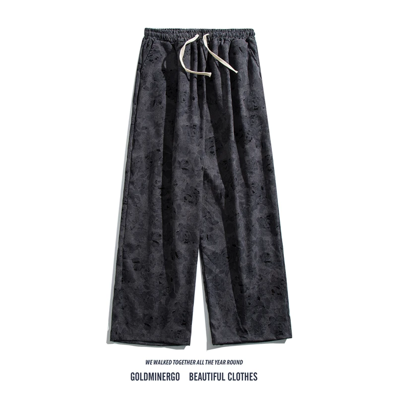 Мужские спортивные брюки High Street Vibe, повседневные бархатные длинные брюки с прямыми штанинами в стиле чино, осенне-весенний сезон, универсальные широкие брюки...
Мужские спортивные брюки High Street Vibe, повседневные бархатные длинные брюки с прямыми штанинами в стиле чино, осенне-весенний сезон, универсальные широкие брюки...