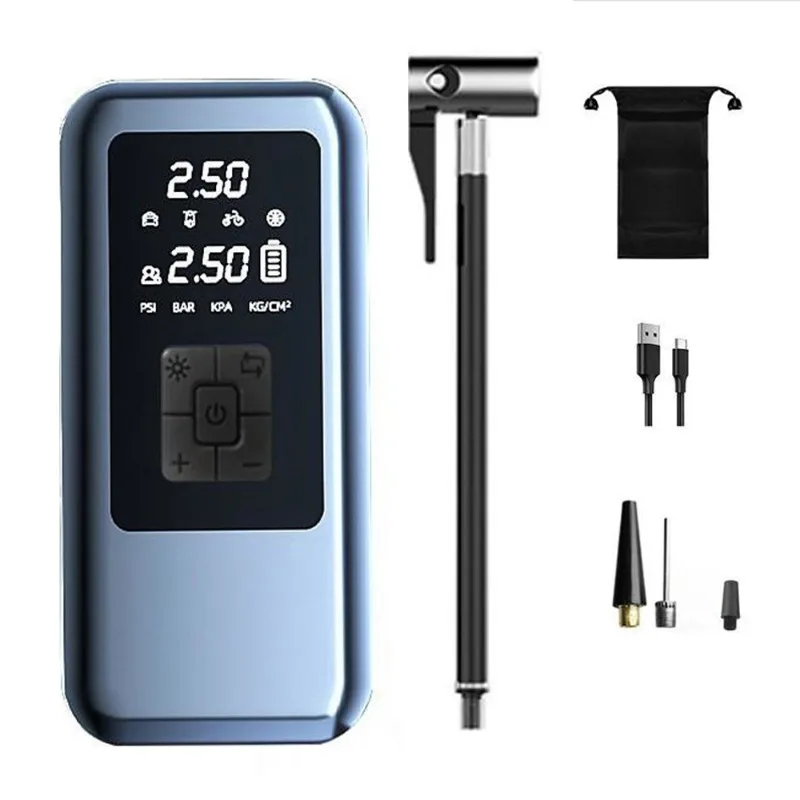 Wireless Vehicle Air Inflator 150PSI - Portable Electric Compressor with 4 Inflation Modes, LED Lighting, Auto-Off & Power Bank
Wireless Vehicle Air Inflator 150PSI - Portable Electric Compressor with 4 Inflation Modes, LED Lighting, Auto-Off & Power Bank