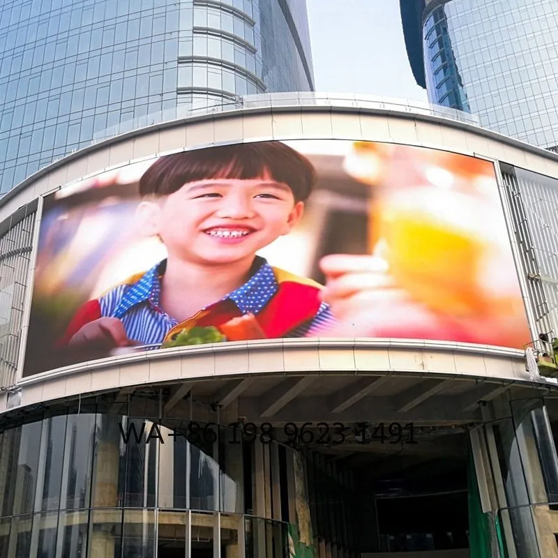 All Aluminium Curved LED Screen P4 P5 WaterproofPixel Pitch Outdoor Video Wall Panel for Commercial Advertising BillboardDisplay
All Aluminium Curved LED Screen P4 P5 WaterproofPixel Pitch Outdoor Video Wall Panel for Commercial Advertising BillboardDisplay