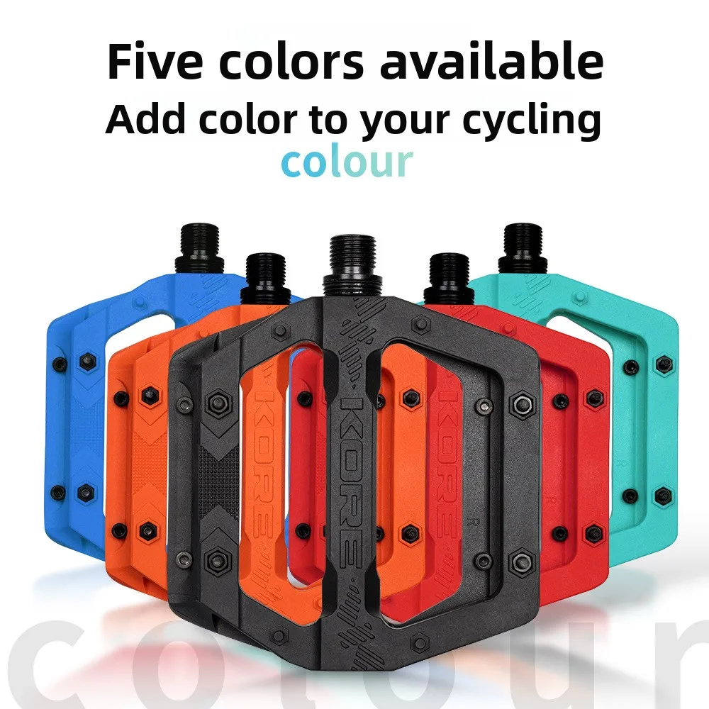 Dual Sealed Bearing Nylon Pedals Removable Anti-slip Spikes/Widened Tread/Lightweight for Mountain Bikes & Bicycles
Dual Sealed Bearing Nylon Pedals Removable Anti-slip Spikes/Widened Tread/Lightweight for Mountain Bikes & Bicycles