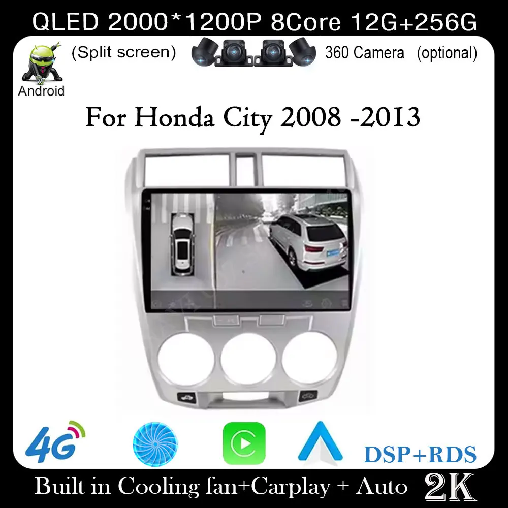 9 lnch For Honda City 2008 -2013 Car Radio Multimedia Video Player Navigation GPS Head Unit BT
9 lnch For Honda City 2008 -2013 Car Radio Multimedia Video Player Navigation GPS Head Unit BT
