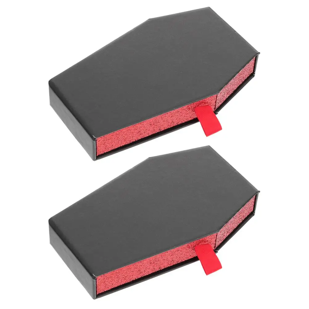 2Pcs Coffin Paper Halloween Gift Boxes Durable Candy Boxes Large Candy Containers For Party Favors Creative Design Party Favor
2Pcs Coffin Paper Halloween Gift Boxes Durable Candy Boxes Large Candy Containers For Party Favors Creative Design Party Favor