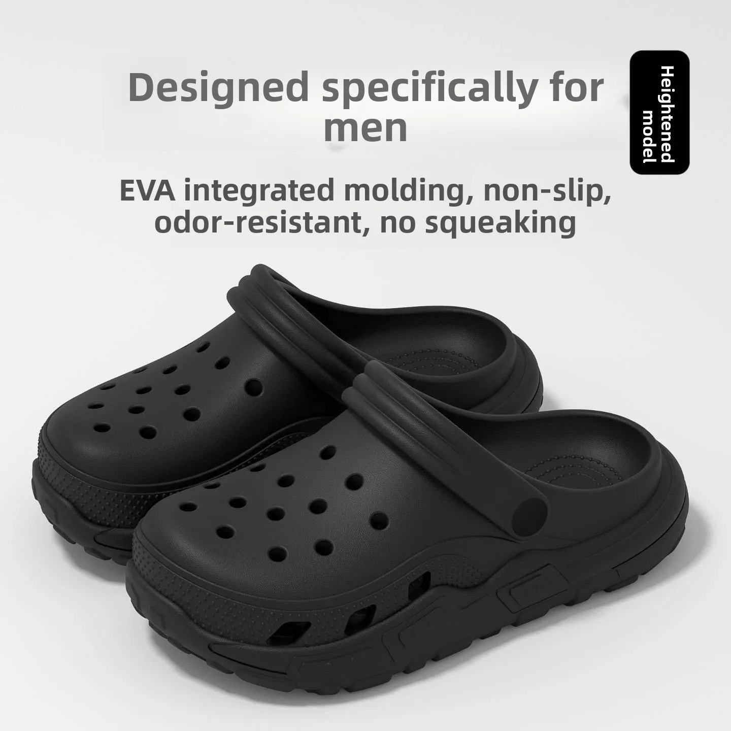 Smell-Proof Men's Flip Flops Thick Bottom Breathable Fishing Driving Water-Walking Anti-Slip Wear-Resistant Summer Hole Shoes
Smell-Proof Men's Flip Flops Thick Bottom Breathable Fishing Driving Water-Walking Anti-Slip Wear-Resistant Summer Hole Shoes