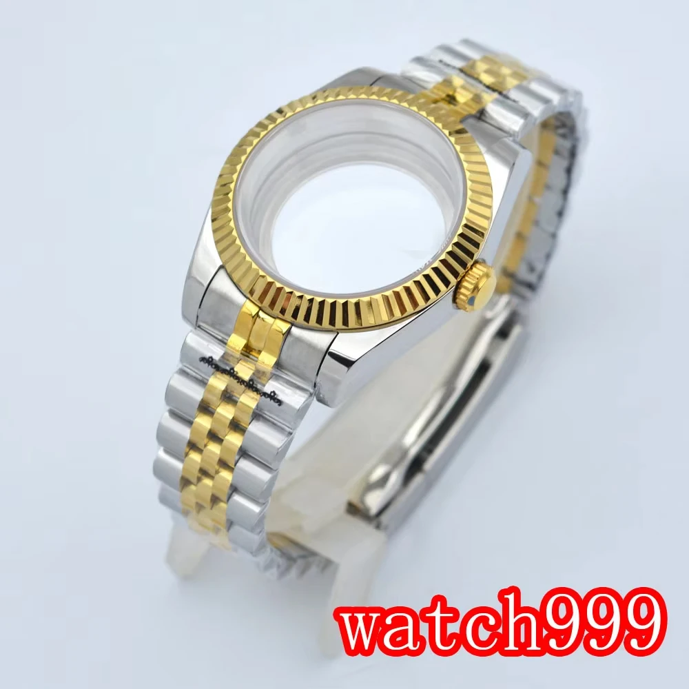 36mm/40mm case fit NH35 NH36 ETA2836 2824 PT5000 Miyota 8205 8215 DG2813 movement sapphire glass jubilee strap
36mm/40mm case fit NH35 NH36 ETA2836 2824 PT5000 Miyota 8205 8215 DG2813 movement sapphire glass jubilee strap