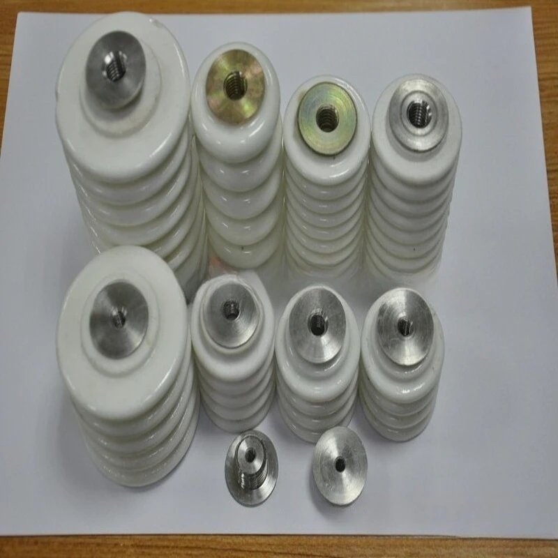 Stainless Steel Thread High-Voltage Ceramic Insulator Pillar, Ceramic Insulator, Spacer Pillar, Porcelain Post Insulator
Stainless Steel Thread High-Voltage Ceramic Insulator Pillar, Ceramic Insulator, Spacer Pillar, Porcelain Post Insulator