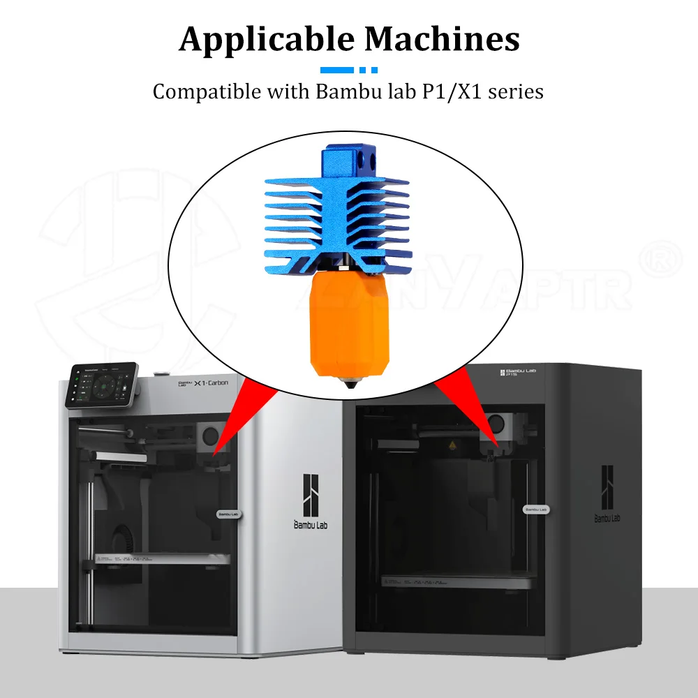 New Upgrade TZ5.0 Hotend For Bambu Lab X1C P1S X1E P1P 3D Printer accessories
New Upgrade TZ5.0 Hotend For Bambu Lab X1C P1S X1E P1P 3D Printer accessories