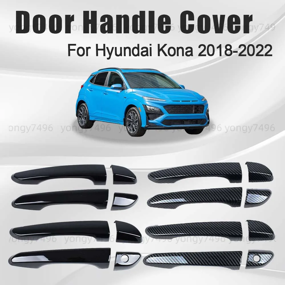 Car Upgrade Carbon Fiber Chrome Silver Glossy Black Door Handle Cover For Hyundai Kona 2018 2019 2020 2021 2022 Car Decoration
Car Upgrade Carbon Fiber Chrome Silver Glossy Black Door Handle Cover For Hyundai Kona 2018 2019 2020 2021 2022 Car Decoration