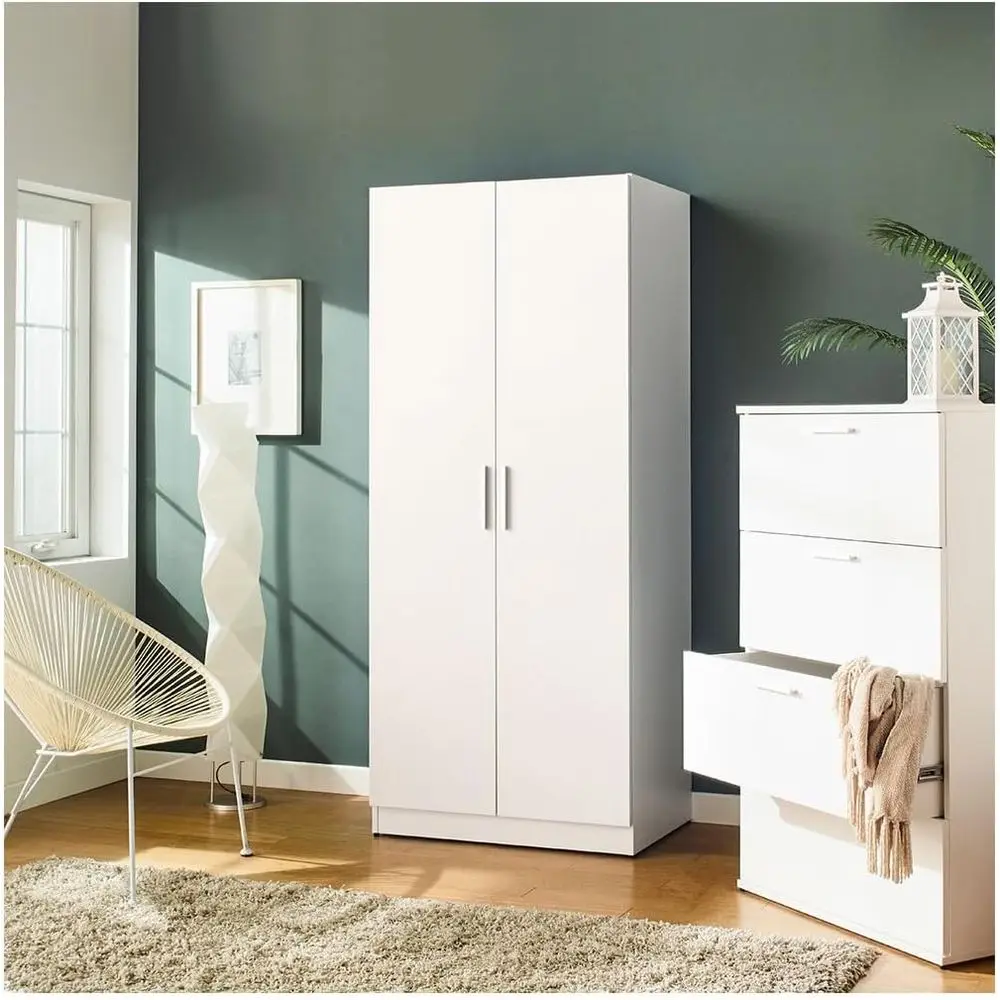 Six-Shelf Tall White Shoe Cabinet
Six-Shelf Tall White Shoe Cabinet
