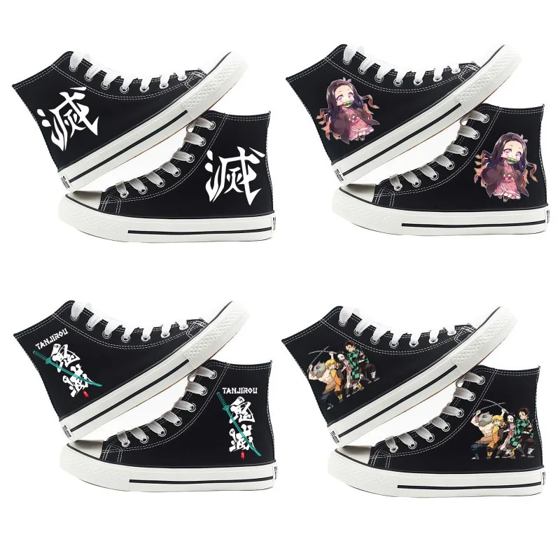 Anime Demon Slayer Canvas Shoes Casual Shoes High Top Sneaker Boys Girls Studebts Kawaii Hand-Painted Anime Shoes Birthday Gift
Anime Demon Slayer Canvas Shoes Casual Shoes High Top Sneaker Boys Girls Studebts Kawaii Hand-Painted Anime Shoes Birthday Gift