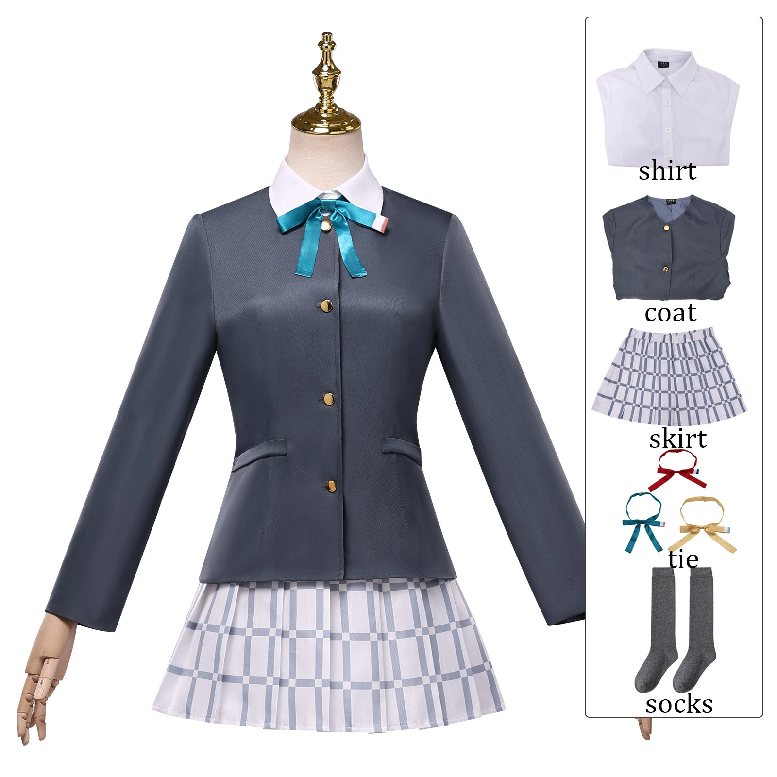 In Stock XS-2XL Lovelive Cosplay Yuki Setsuna/Uehara Ayumu/Tennouji Rina/Nakasu Kasumi Cosplay School Uniform Jk for Women
In Stock XS-2XL Lovelive Cosplay Yuki Setsuna/Uehara Ayumu/Tennouji Rina/Nakasu Kasumi Cosplay School Uniform Jk for Women