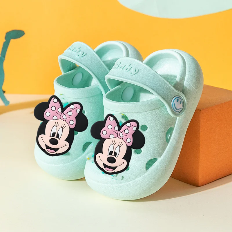 Детские сандалии Stitch First Walkers Disney Summer Sping для мальчиков и девочек, нескользящие детские тапочки с Микки Маусом, повседневная обувь для малышей
Детские сандалии Stitch First Walkers Disney Summer Sping для мальчиков и девочек, нескользящие детские тапочки с Микки Маусом, повседневная обувь для малышей