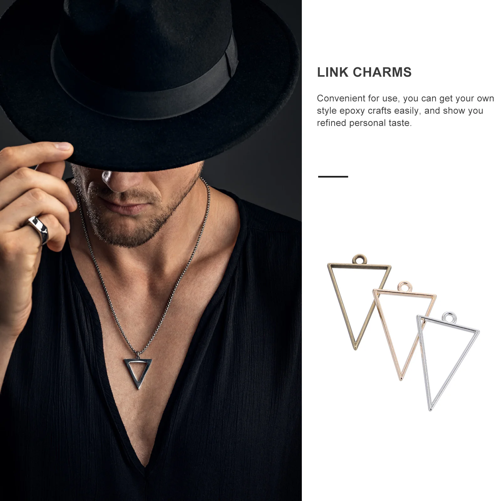 30pcs Bezel Frames Jewelry Making Link Charms Epoxy Pendant Frame Resin Craft Triangle Alloy Vintage Lightweight Durable DIY
30pcs Bezel Frames Jewelry Making Link Charms Epoxy Pendant Frame Resin Craft Triangle Alloy Vintage Lightweight Durable DIY