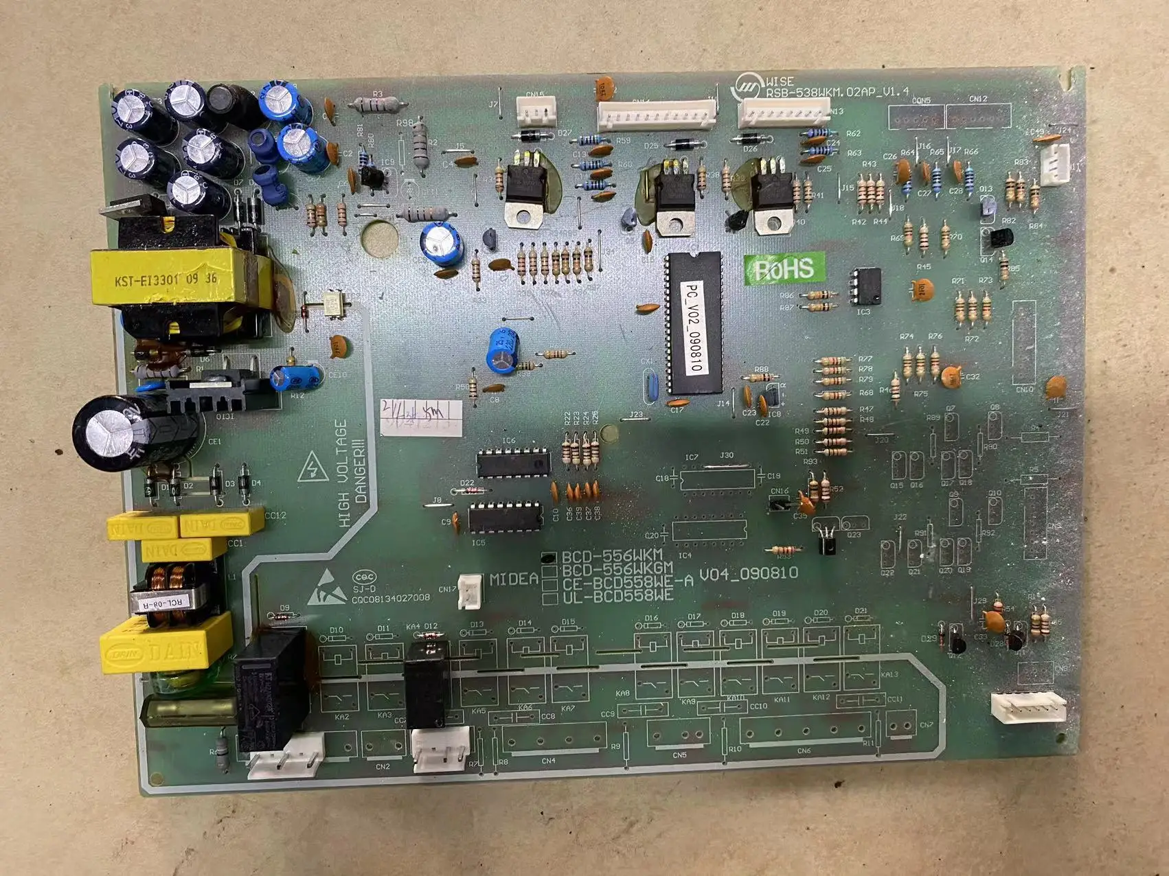 RSB-538WKM.02AP_V1.0 BCD-556WKM , test ok circuit board motherboard
RSB-538WKM.02AP_V1.0 BCD-556WKM , test ok circuit board motherboard