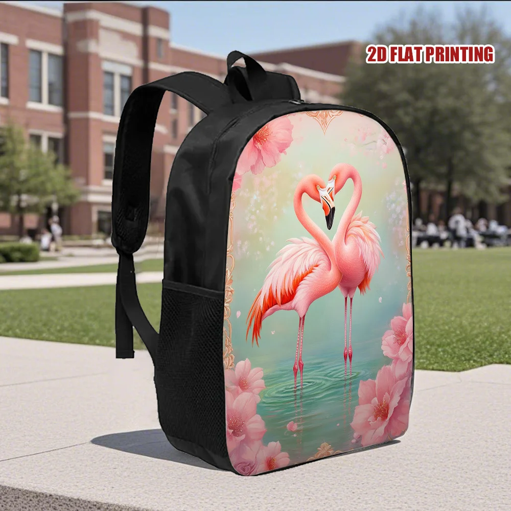 The Valentine's Day Flamingo Hug Backpack features a glamorous design for comfort and convenience, ideal for daily use
The Valentine's Day Flamingo Hug Backpack features a glamorous design for comfort and convenience, ideal for daily use