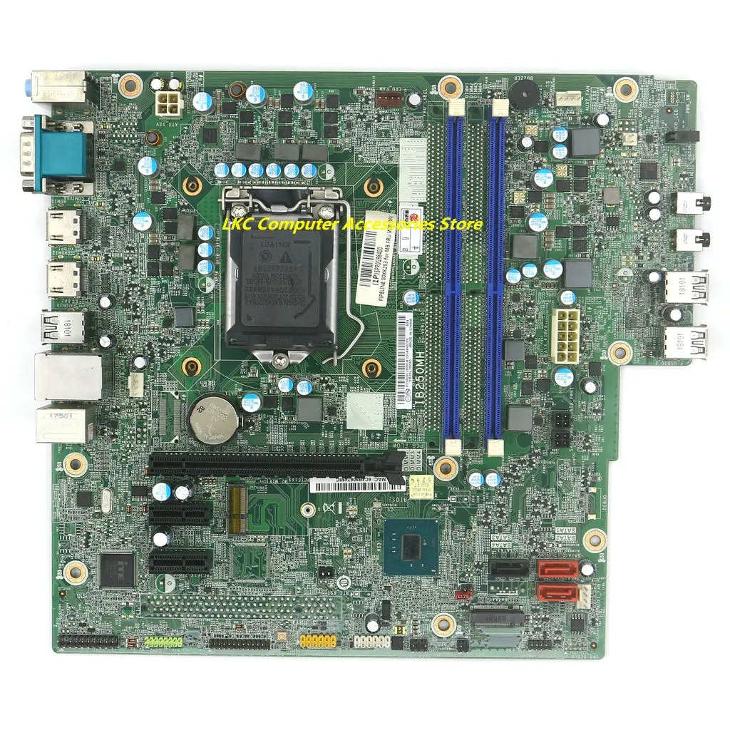 For Lenovo M710 Desktop Motherboard 00XK253 00XK252 01LM669 DDR4 LGA1151 IB250MH Mainboard 100%Tested Dual HDMI ports
For Lenovo M710 Desktop Motherboard 00XK253 00XK252 01LM669 DDR4 LGA1151 IB250MH Mainboard 100%Tested Dual HDMI ports