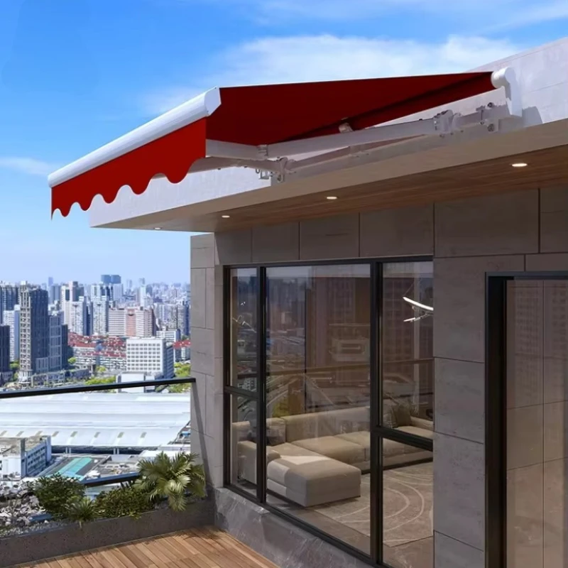 Customizable Outdoor Aluminum Folding Arm Sunshade Canopies Modern Retractable Awning Patio PVC Shopfront Solution Rain Canopy
Customizable Outdoor Aluminum Folding Arm Sunshade Canopies Modern Retractable Awning Patio PVC Shopfront Solution Rain Canopy