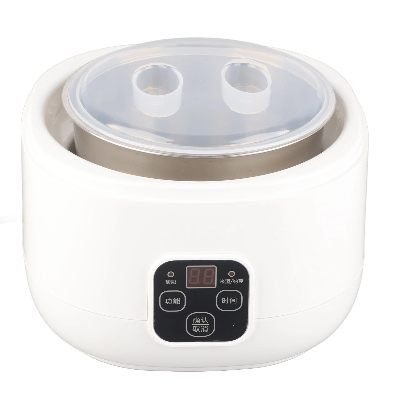 Automatic Yogurt Maker Multifunctional Compact Homemade Electric Greek Yogurt Machine for Kitchen Dorm
Automatic Yogurt Maker Multifunctional Compact Homemade Electric Greek Yogurt Machine for Kitchen Dorm