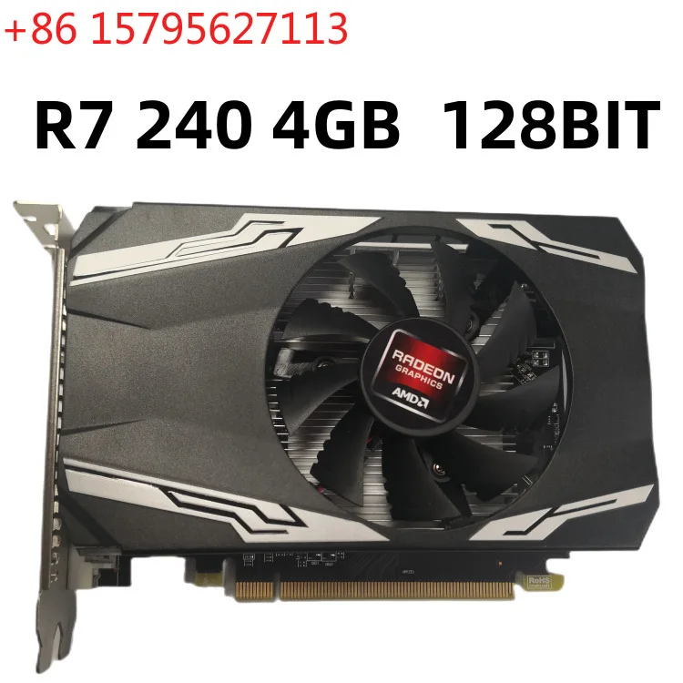 New Original Card R7 240 4GB Office, School All-in-One Computer Graphics Card Student Education Computer Graphics Card
New Original Card R7 240 4GB Office, School All-in-One Computer Graphics Card Student Education Computer Graphics Card