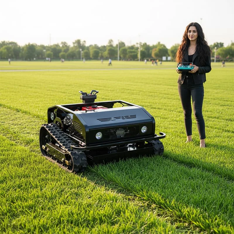 Multifunctional Crawler Weeder Remote Control Automatic Lawn Mower Land Reclamation Grass Cutter Self-Propelled Lawn Mower
Multifunctional Crawler Weeder Remote Control Automatic Lawn Mower Land Reclamation Grass Cutter Self-Propelled Lawn Mower