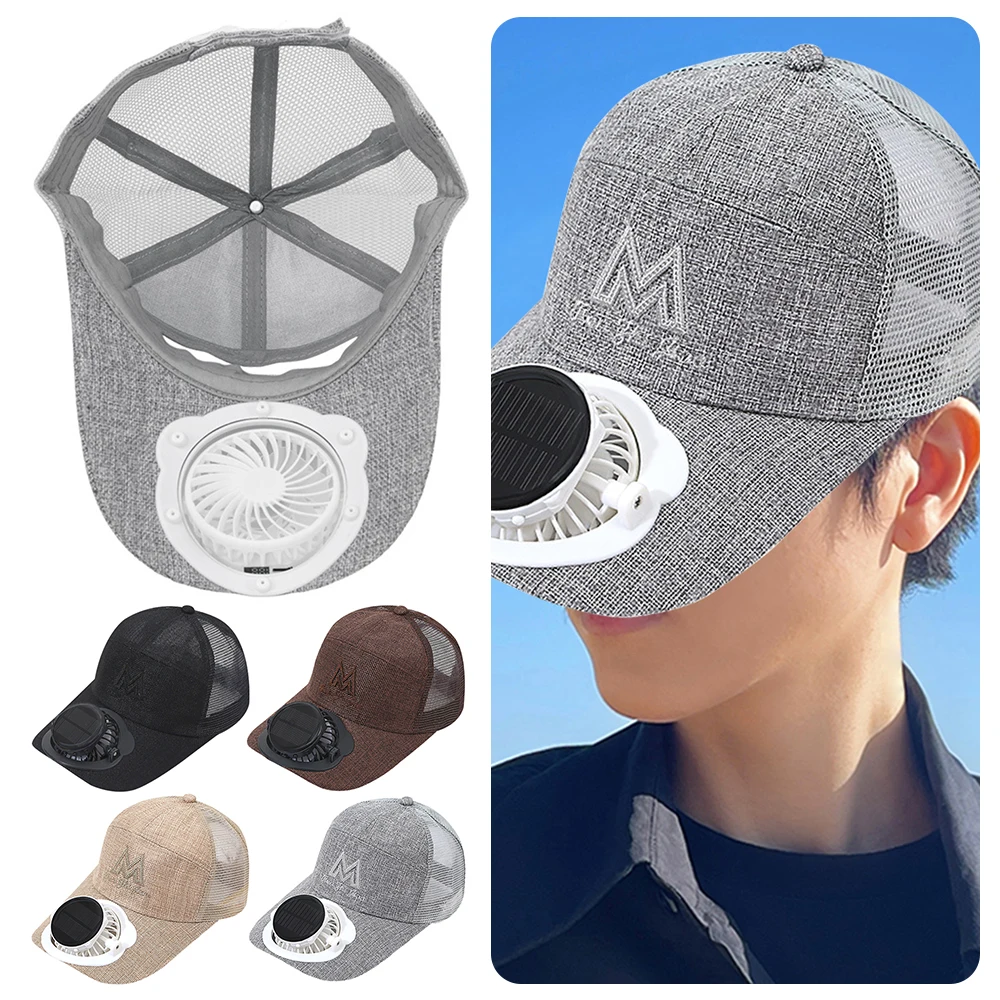 Solar/USB Charging Solar Fan Cap UV Protection Breathable Fan Hat Foldable Lightweight Sun Protection Hat
Solar/USB Charging Solar Fan Cap UV Protection Breathable Fan Hat Foldable Lightweight Sun Protection Hat