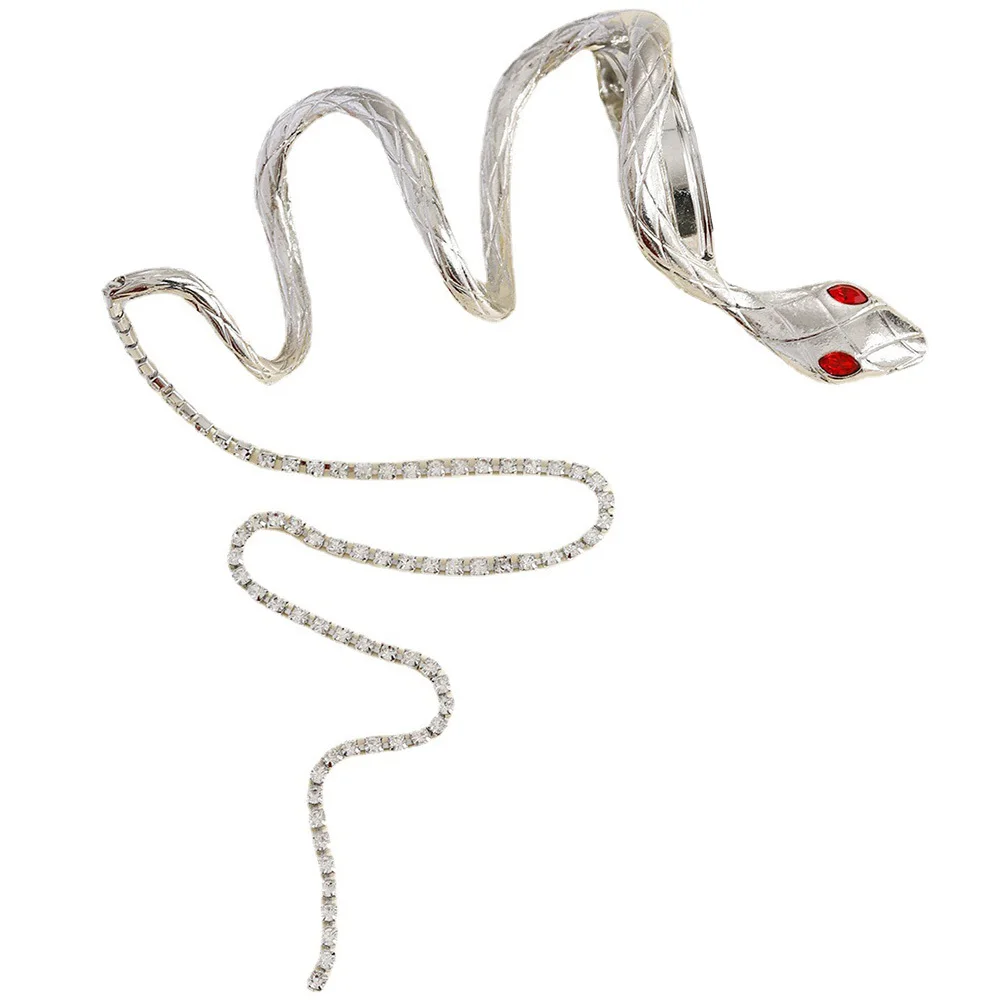 Gorgeous Snake Hair Chain Silver Clip Tassel Ponytail Decoration Easy to Use Fashionable Headpiece for Women Snake Hair Chain
Gorgeous Snake Hair Chain Silver Clip Tassel Ponytail Decoration Easy to Use Fashionable Headpiece for Women Snake Hair Chain