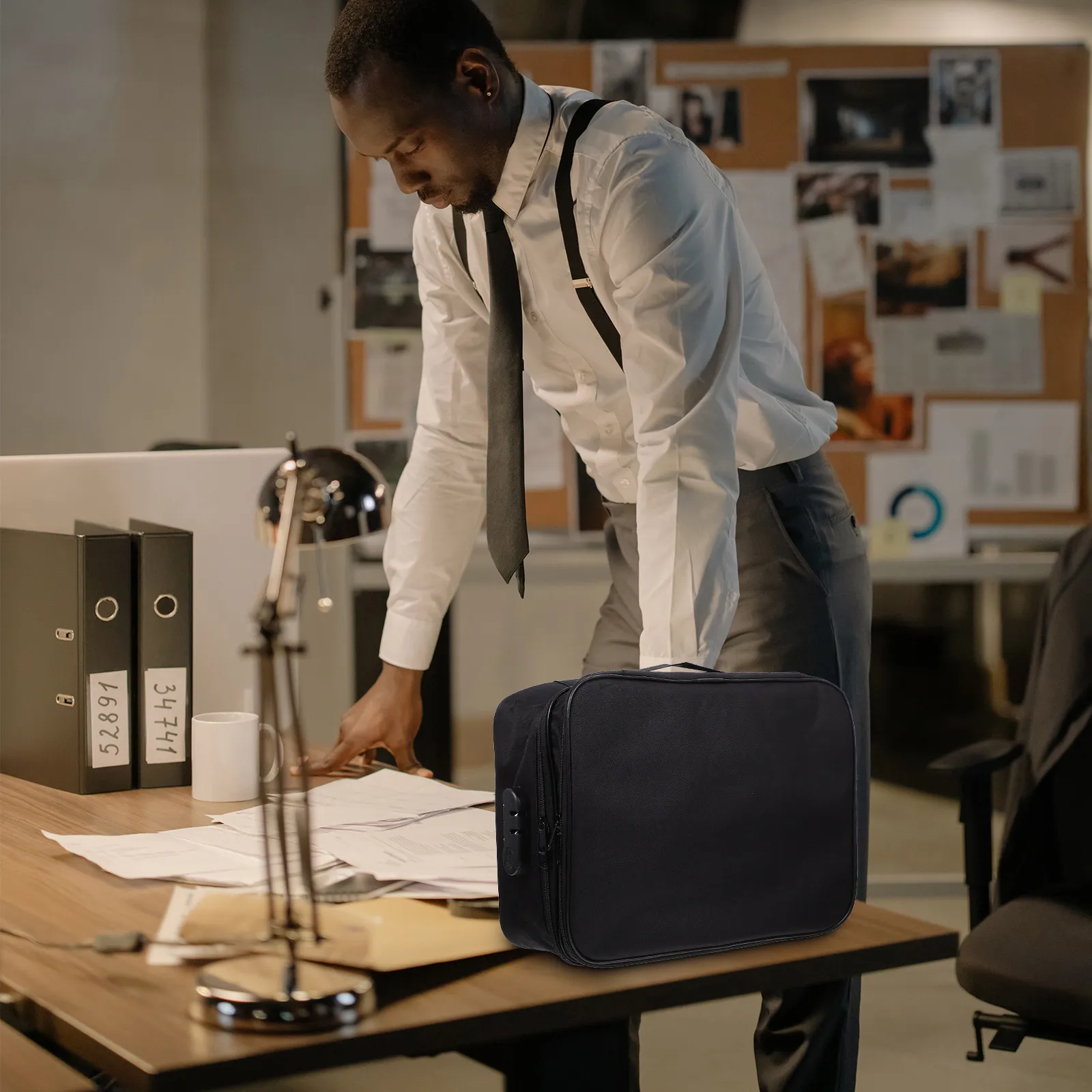 Large Capacity 3-Layer Document Box Password Lock Portable Oxford Cloth File Pouch Important Documents Organizer Travel Storage
Large Capacity 3-Layer Document Box Password Lock Portable Oxford Cloth File Pouch Important Documents Organizer Travel Storage