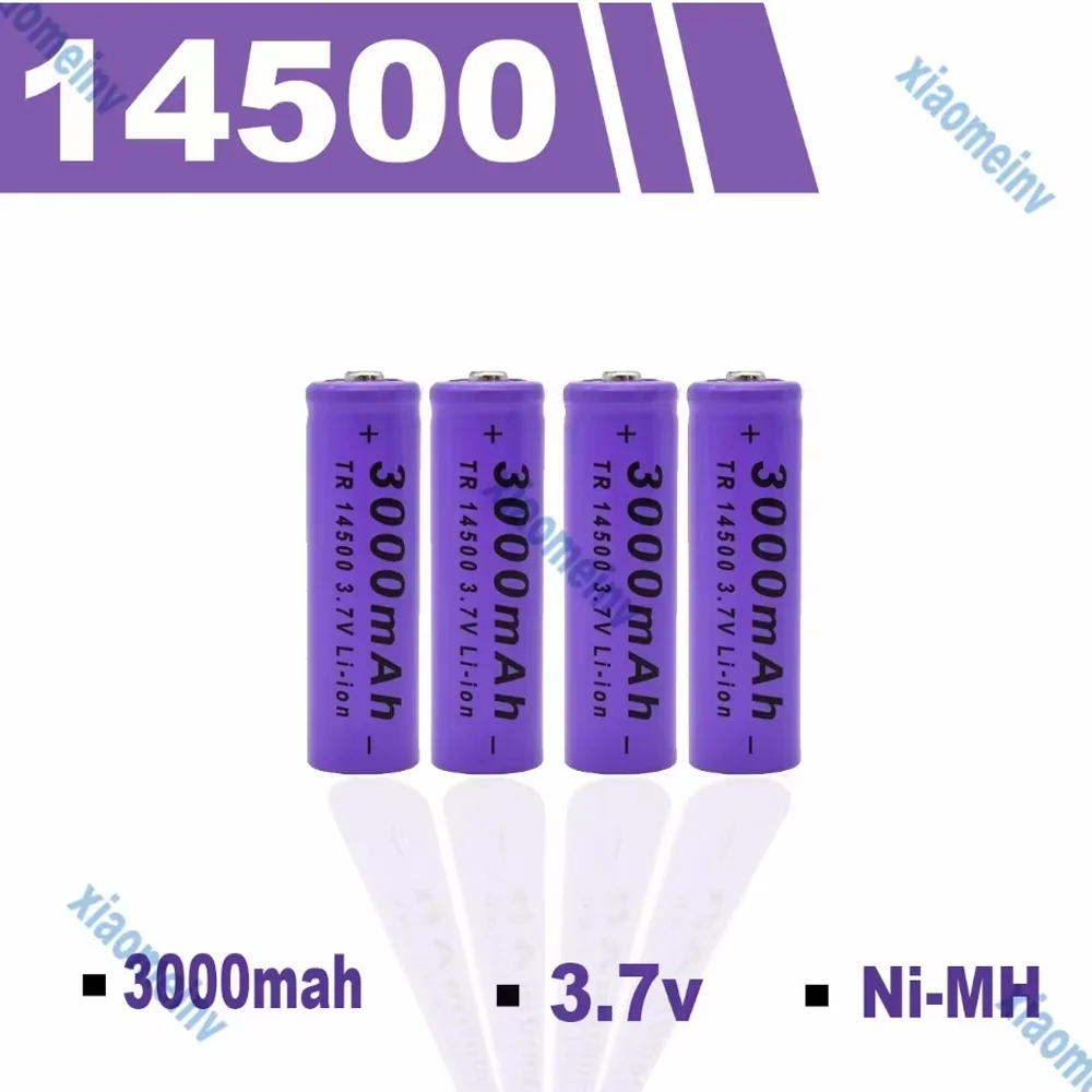 New 3.7 V 14500 Battery Lithium AA 2A 3000mAh Ion for Toys, Microphones, Cameras, Etc
New 3.7 V 14500 Battery Lithium AA 2A 3000mAh Ion for Toys, Microphones, Cameras, Etc