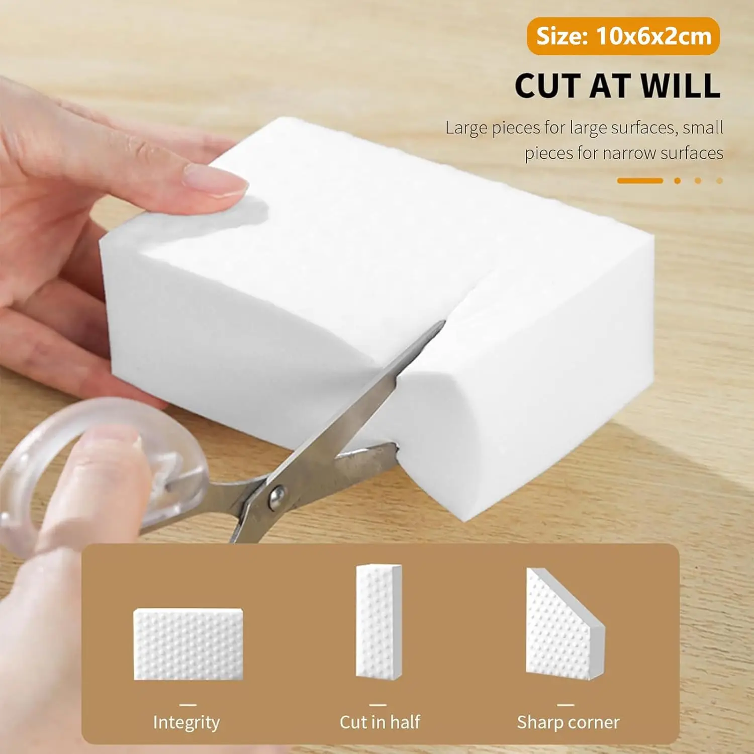 Magic Cleaning Sponge Soft Absorbent Sponges Erasers Kitchen Dishwashing Washing Pot Rust Stain Brushes Cleaner Scouring Pads
Magic Cleaning Sponge Soft Absorbent Sponges Erasers Kitchen Dishwashing Washing Pot Rust Stain Brushes Cleaner Scouring Pads