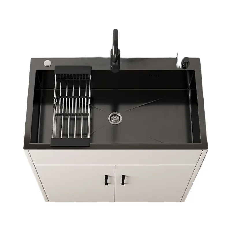 Kitchen Cabinet Stainless Steel Vegetable Wash Basin Sink Cabinet Single Double Sink With Faucet Office Wash Basin Integrated
Kitchen Cabinet Stainless Steel Vegetable Wash Basin Sink Cabinet Single Double Sink With Faucet Office Wash Basin Integrated