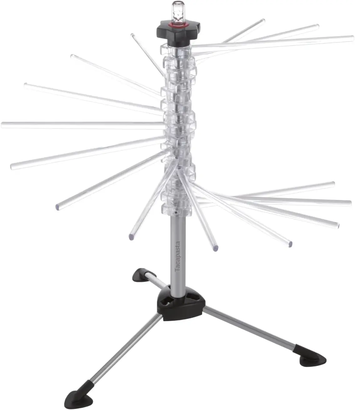 Atlas Pasta Drying Rack, Tacapasta, Made in Italy, Steel and Polycarbonate, Collapsible, Clear
Atlas Pasta Drying Rack, Tacapasta, Made in Italy, Steel and Polycarbonate, Collapsible, Clear