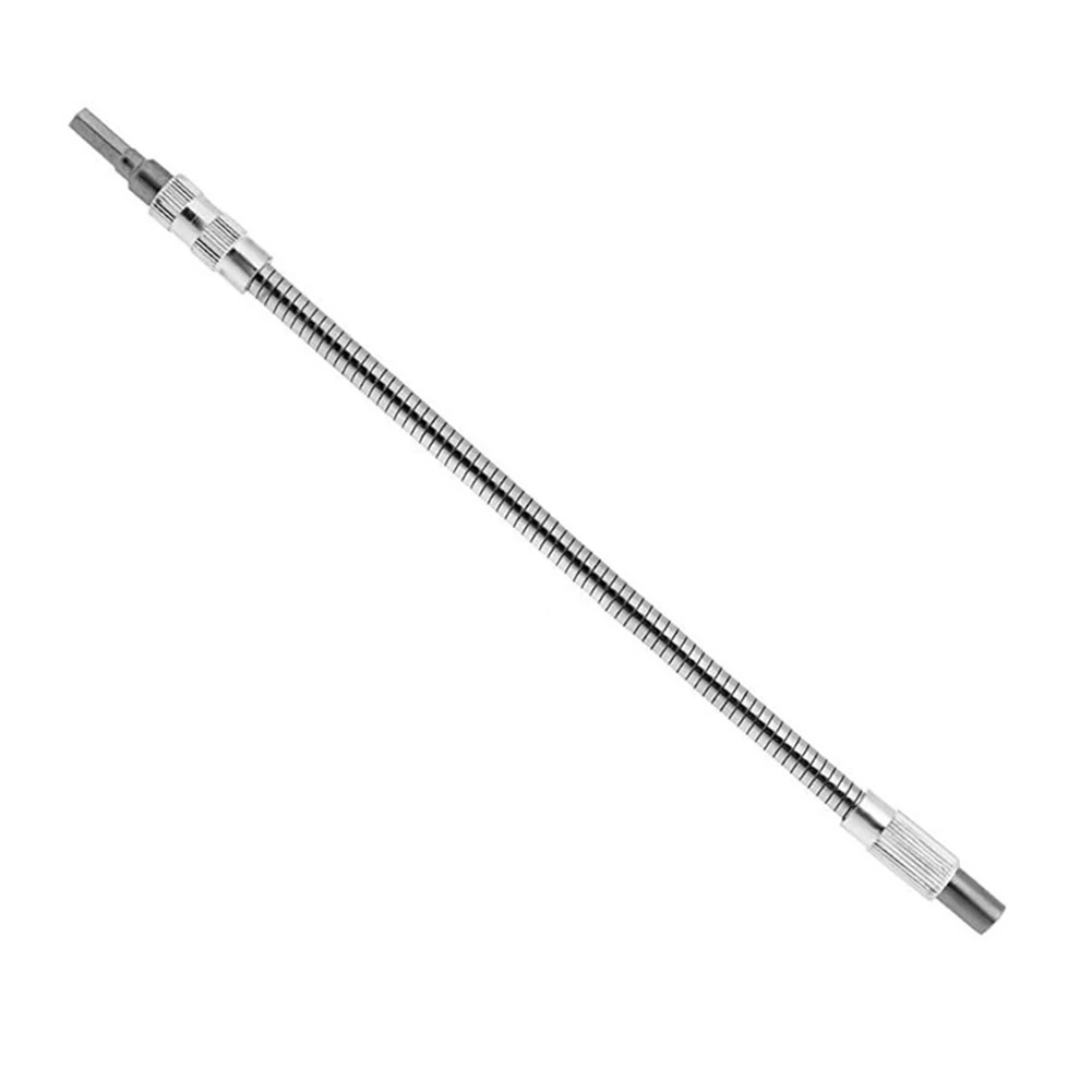 Flexible Drill Hose Drill Bit Extension 6.35mm Hex Size Electric Drills Compatible Hexagonal Head Metal Material
Flexible Drill Hose Drill Bit Extension 6.35mm Hex Size Electric Drills Compatible Hexagonal Head Metal Material