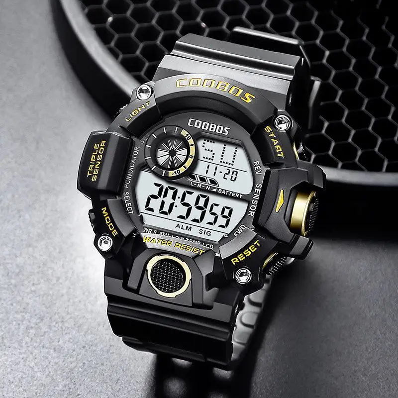 Легкие детские цифровые часы со светящимся в темноте дисплеем - электронные часы с хронографом-будильником, днем и датой для студентов, не водонепроницаемые
Легкие детские цифровые часы со светящимся в темноте дисплеем - электронные часы с хронографом-будильником, днем и датой для студентов, не водонепроницаемые