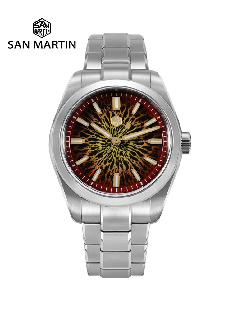 San Martin 39mm SN0144 JianZhan Dial Gada Watch Miyota 90S5 Original Design Luxury Dress Men Automatic Mechanical Wristwatch
San Martin 39mm SN0144 JianZhan Dial Gada Watch Miyota 90S5 Original Design Luxury Dress Men Automatic Mechanical Wristwatch