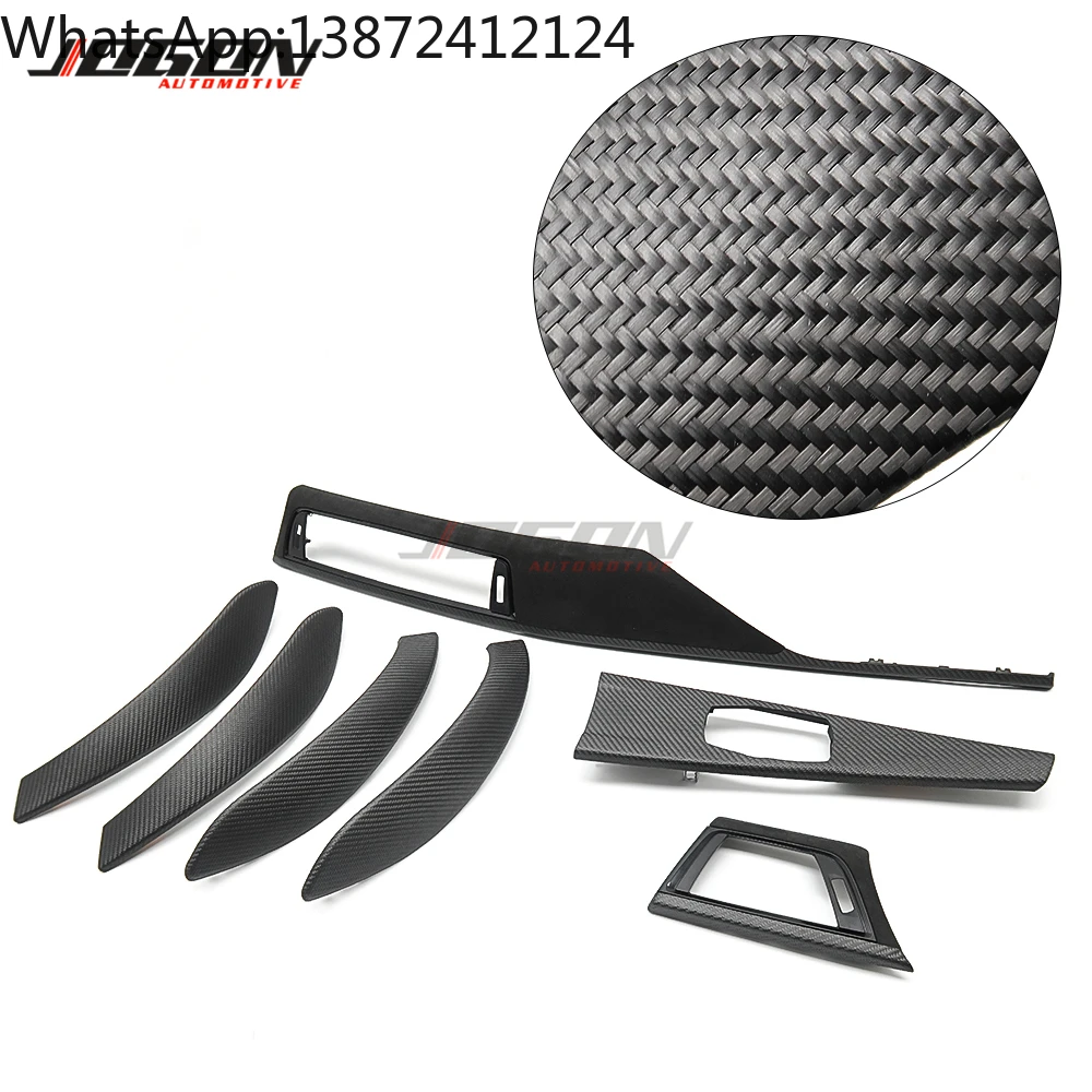 7pcs Car Interior Trim Gear Shift Trim Door Handle Armrest Panel for BMW 3 4 Series F30 F31 F34 GT F32 F33 F36 M3 M4 F80 F82 F83 
7pcs Car Interior Trim Gear Shift Trim Door Handle Armrest Panel for BMW 3 4 Series F30 F31 F34 GT F32 F33 F36 M3 M4 F80 F82 F83