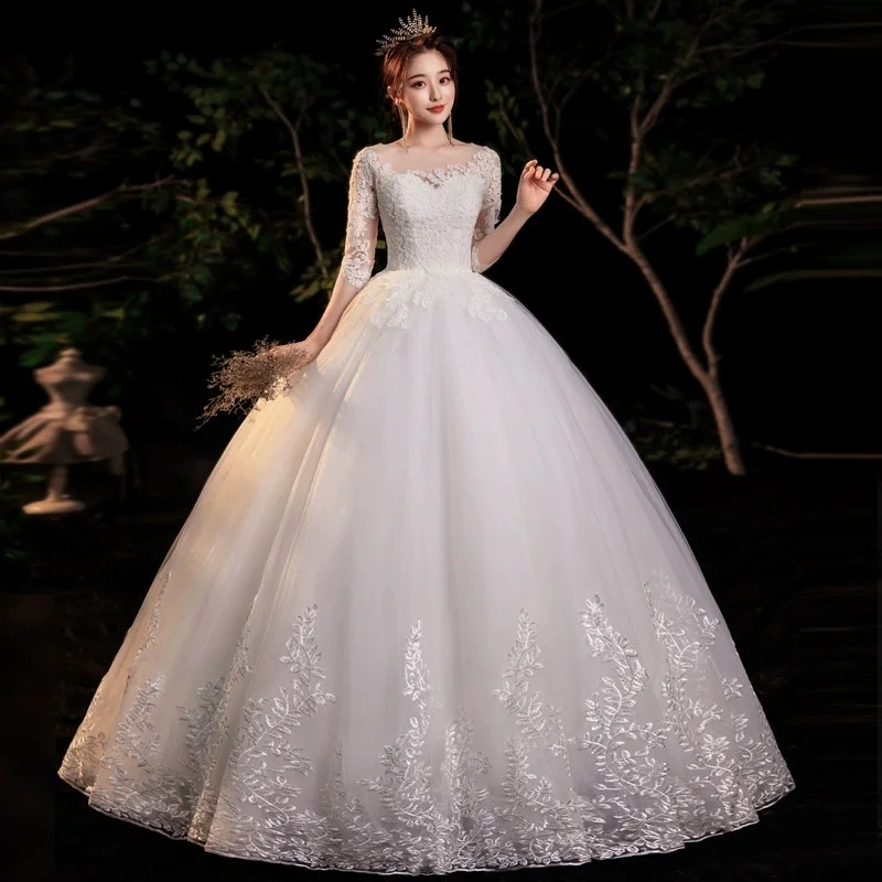 LYG-D30#Wedding Dress 2025 New Style Bridal Forest French Slimming Wedding Dress Wholesale and Retail Customized Large Size
LYG-D30#Wedding Dress 2025 New Style Bridal Forest French Slimming Wedding Dress Wholesale and Retail Customized Large Size