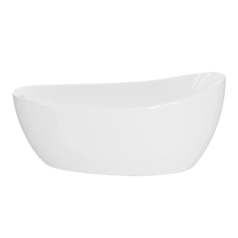 Acrylic bathtub full-floor hotel home full skirt crescent-shaped independent adult, Foshan Source QT-023
Acrylic bathtub full-floor hotel home full skirt crescent-shaped independent adult, Foshan Source QT-023
