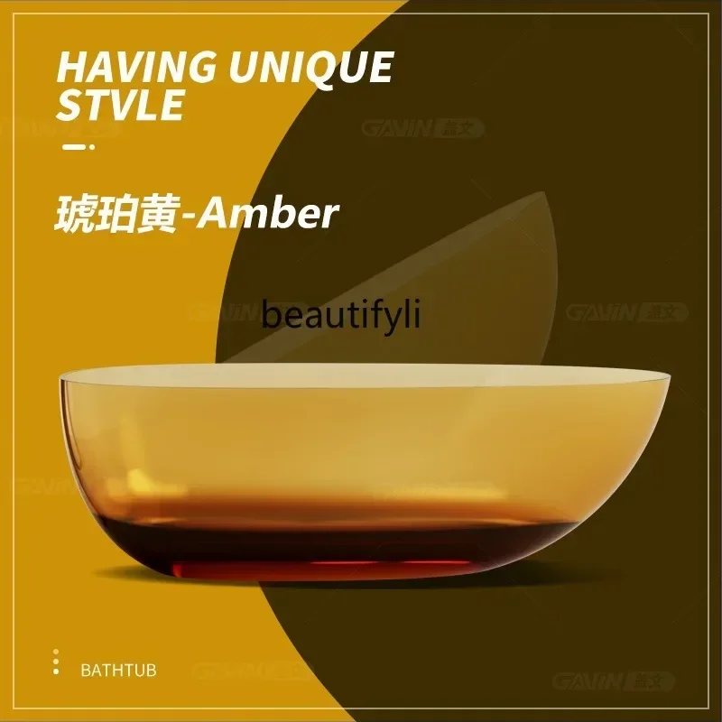 yj21 Transparent color resin goose egg-shaped bathtub Household independent integrated crystal bathtub53
yj21 Transparent color resin goose egg-shaped bathtub Household independent integrated crystal bathtub53