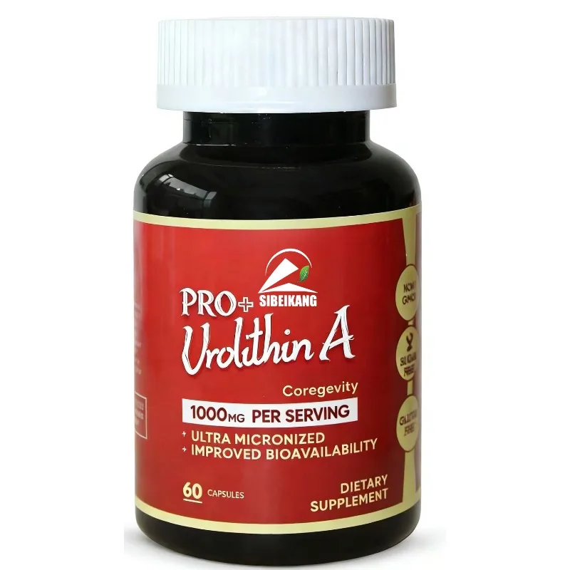 Urolitin A PRO1000 mg Probiotic Pomegranate Capsules, 60 capsules for cellular energy and mitochondrial anti-aging
Urolitin A PRO1000 mg Probiotic Pomegranate Capsules, 60 capsules for cellular energy and mitochondrial anti-aging
