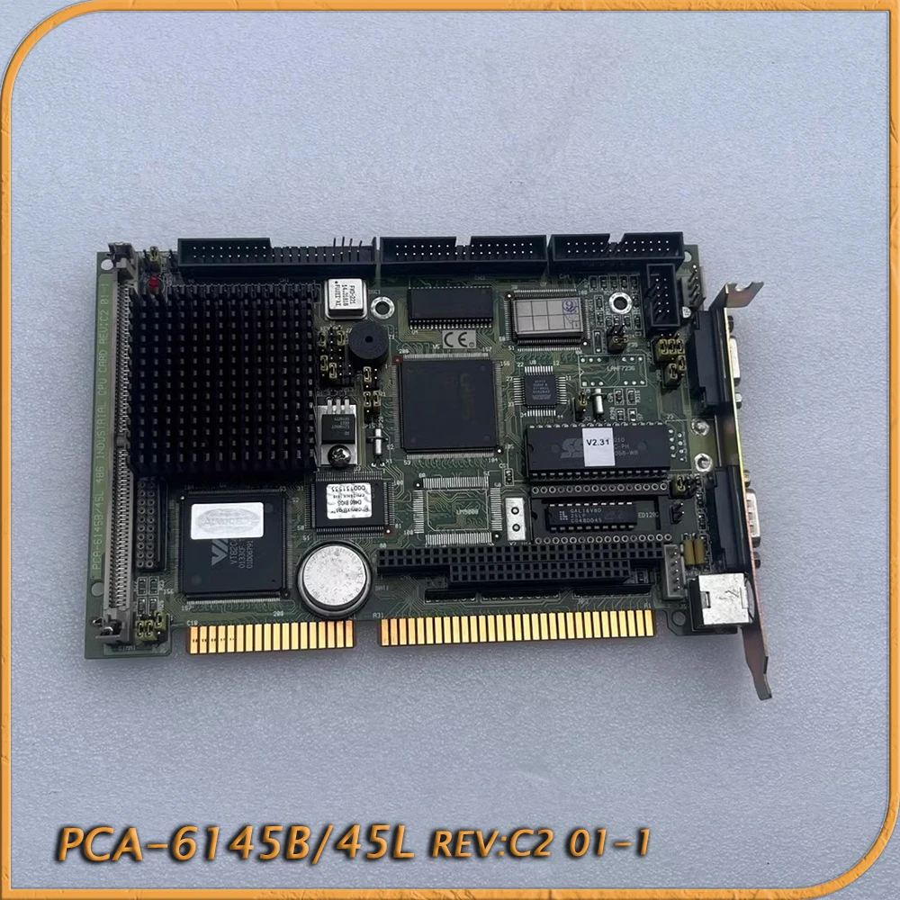 For Advantech 486 Motherboard PCA-6145B/45L REV:C2 01-1 with Network Port PCA-6145B
For Advantech 486 Motherboard PCA-6145B/45L REV:C2 01-1 with Network Port PCA-6145B