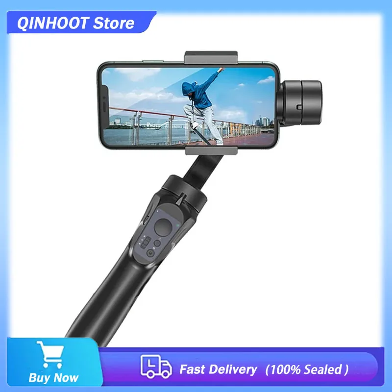 QINHOOT Smartphone Gimbal Stabiliser 3-Axis/Single-Axis Mobile Gimbal,Face Track, Zoom, for iPhone Android Smartphone
QINHOOT Smartphone Gimbal Stabiliser 3-Axis/Single-Axis Mobile Gimbal,Face Track, Zoom, for iPhone Android Smartphone